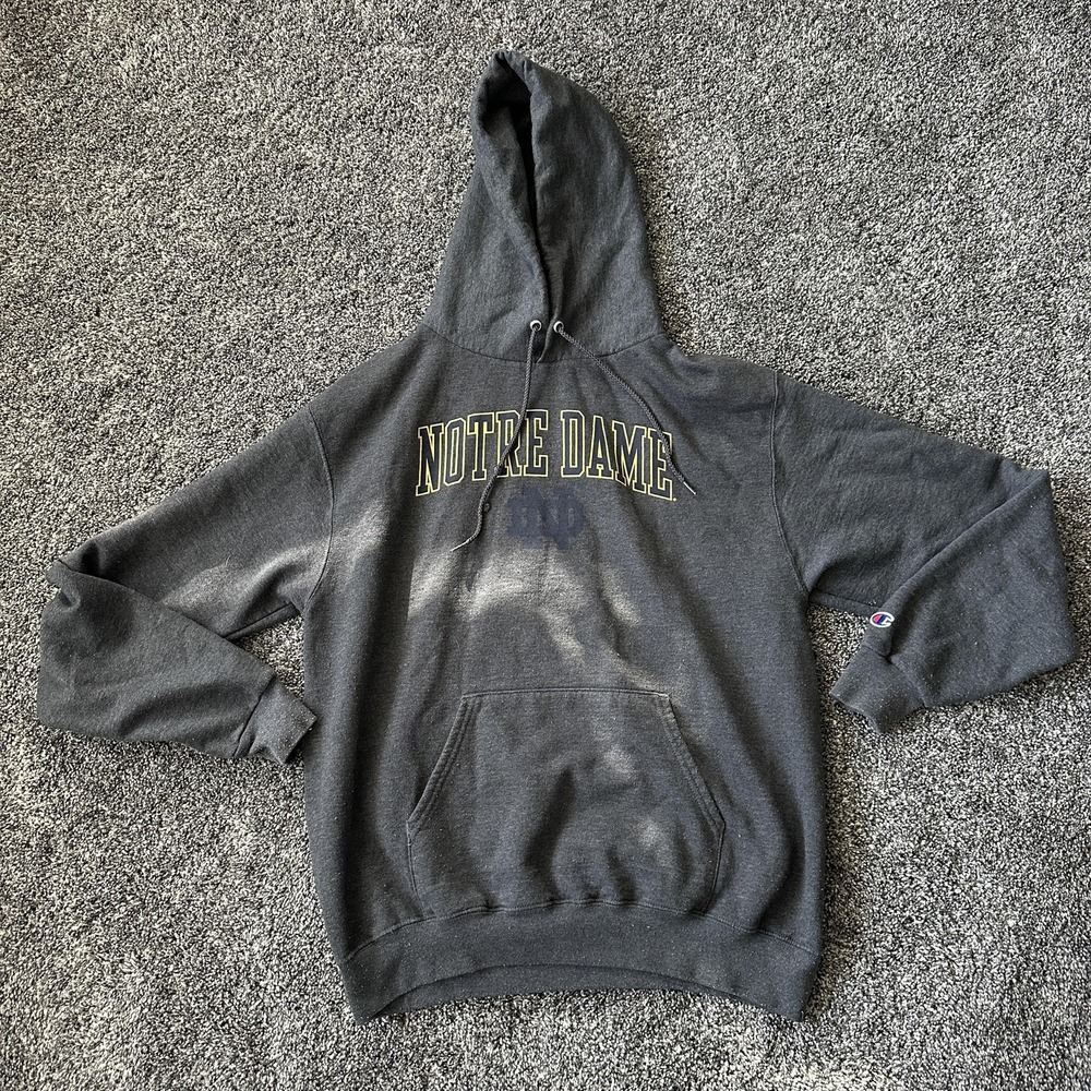 Notre Dame Fighting Irish Sweatshirt Mens Medium NCAA Football Hoodie Pullover‎